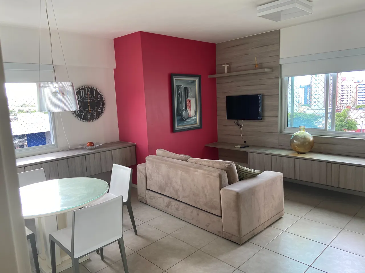 LINDO QUARTO E SALA MOBILIADO PARA ALUGUEL NO NO BAIRRO jATIUCA-jTR- Maceió -