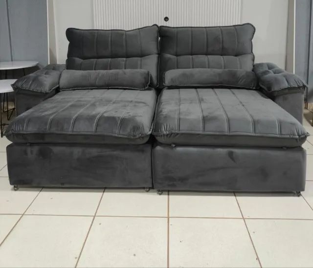 Sofá Retrátil e Reclinável 2,30m D33 Varios Modelos Outras cores