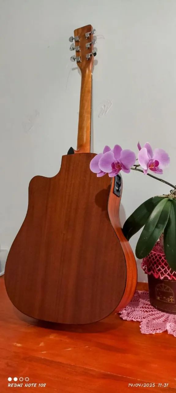 Violão Acústico com design elegante - Foto 3