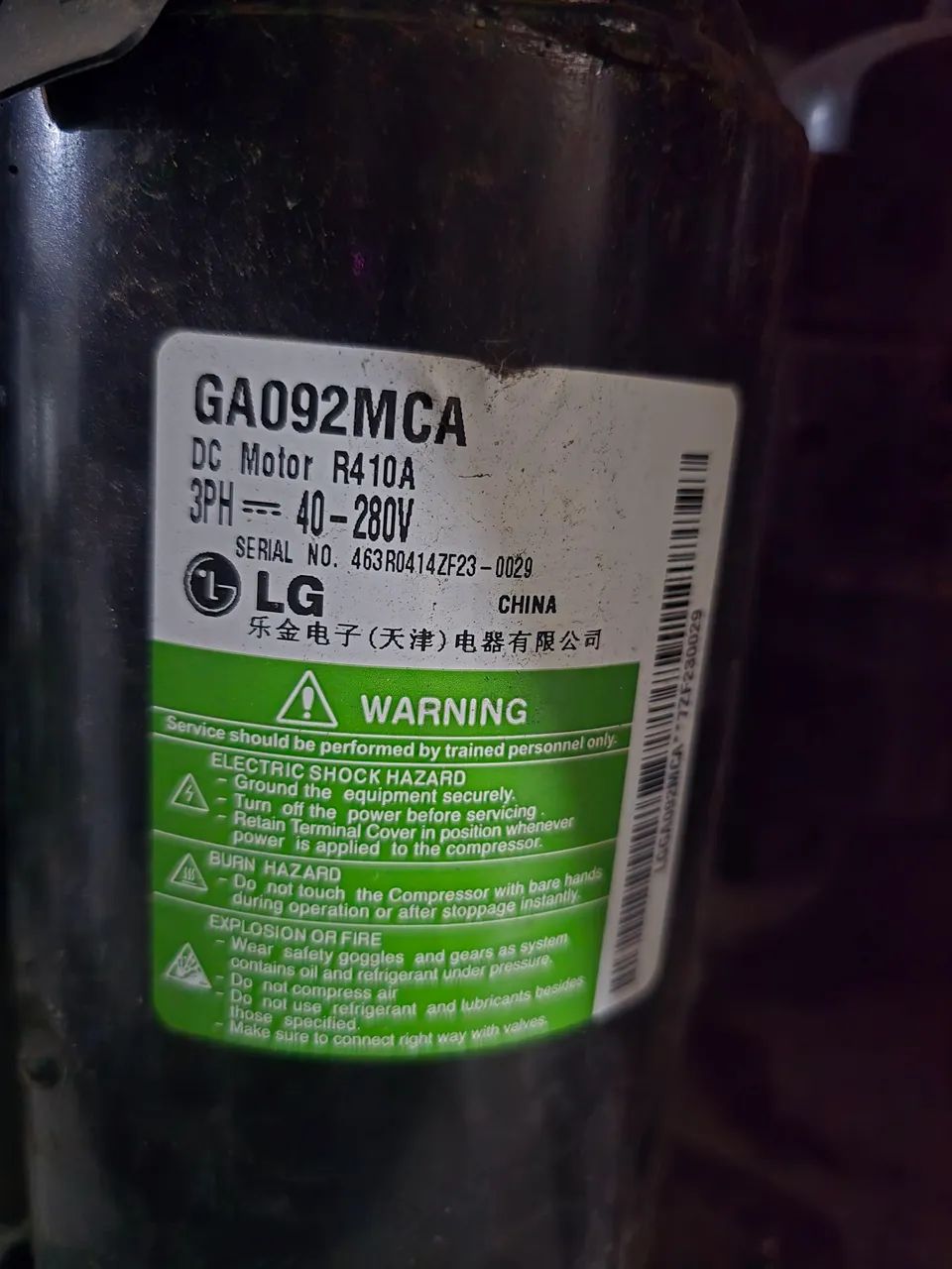compressor de ar condicionado  - Foto 5