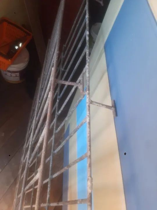 Grade de ferro para janela.1,12 MT de largura, 102mt de altura  - Foto 2