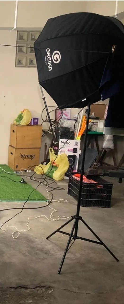 Conjunto Soft Octagonal 80cm com tripé - Foto 2