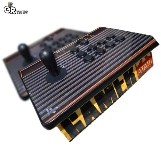 CONTROLE ARCADE 1 PLAYER - LIBERTE A NOSTALGIA COM ESTILO E COMPATIBILIDADE! - Foto 3