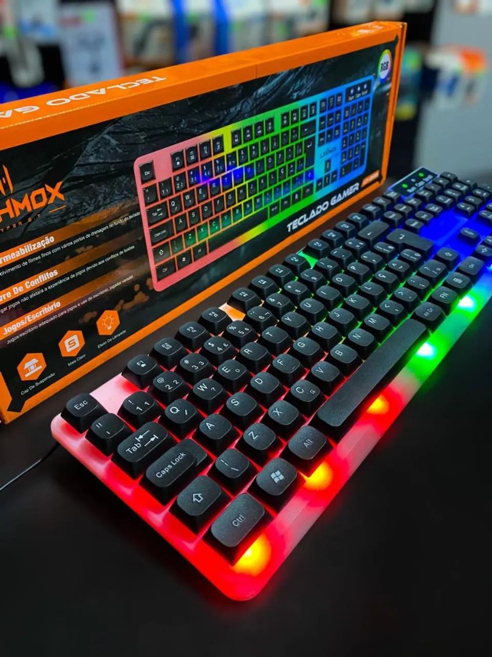 TECLADO GAMER RGB LEHMOX LEY-2088 - Foto 2