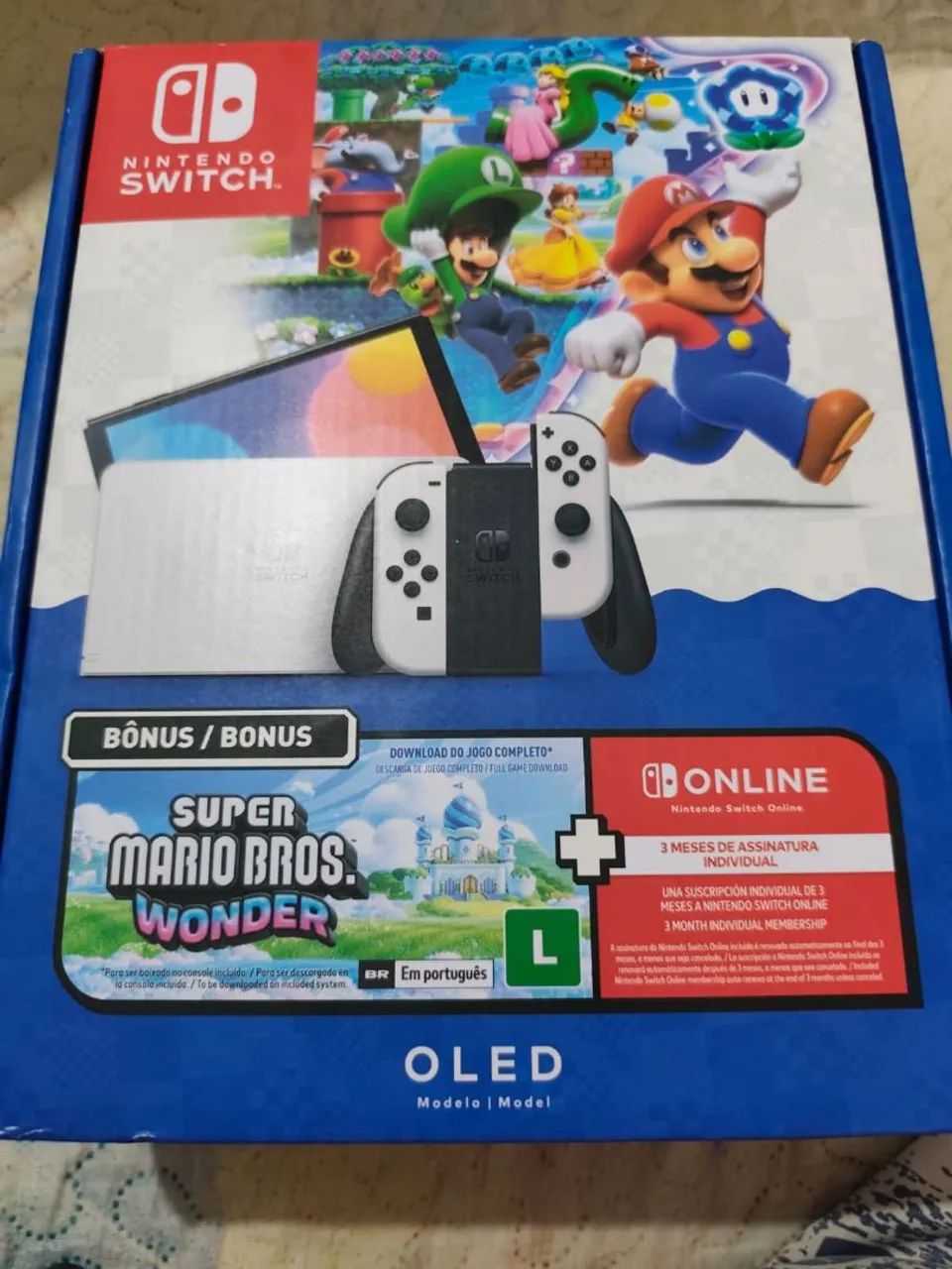 NINTENDO SWITCH OLED - Consoles de Vídeo Game - Jardim Heitor