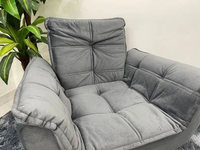 Poltrona Opala Acolchoada- Produto Novo - Foto 4