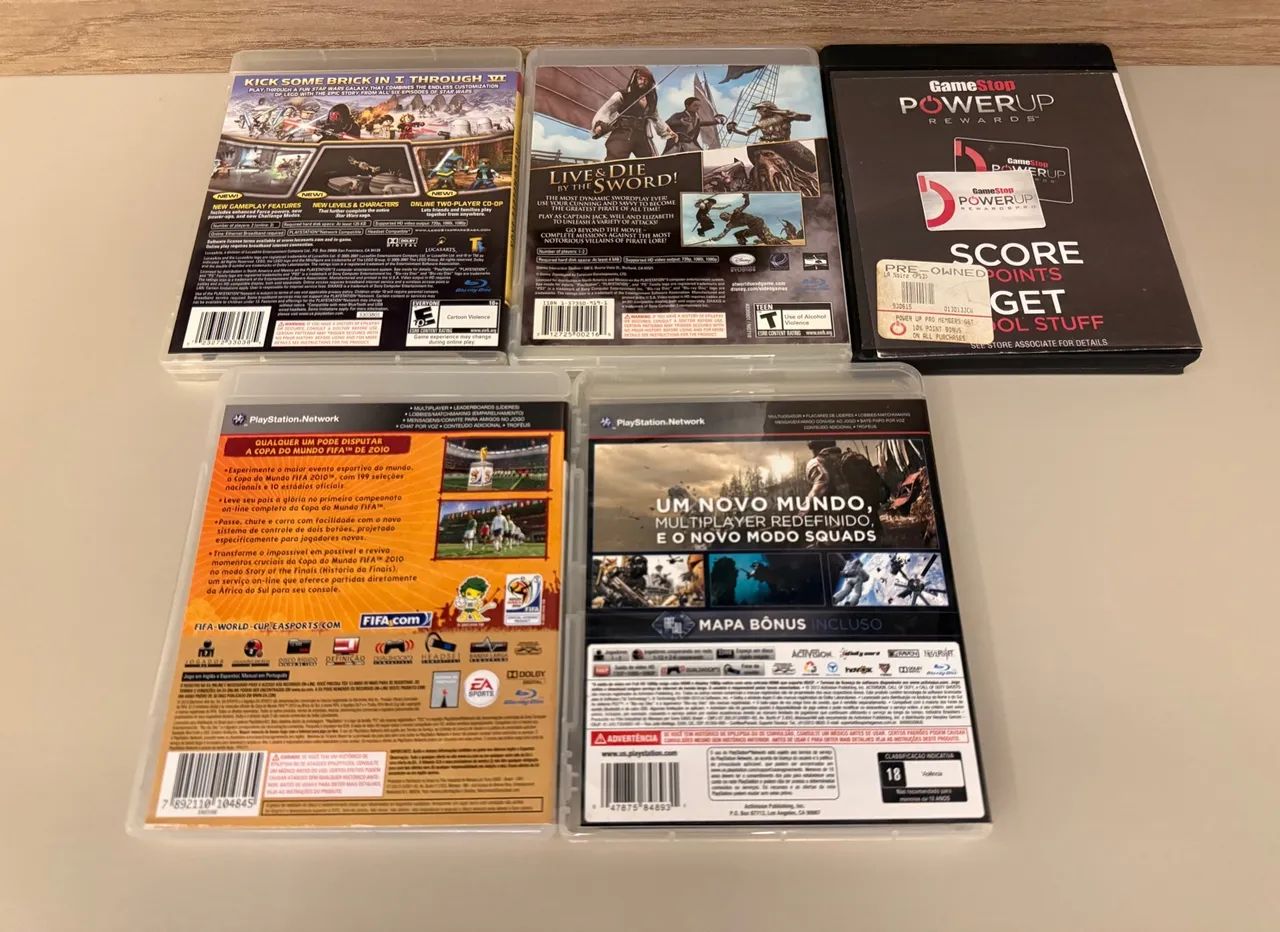 Jogos PS3 - Star Wars Lego, Piratas do Caribe  - Foto 2