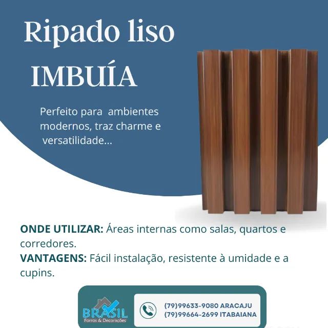 painel ripado de pvc e aluminio - Foto 2