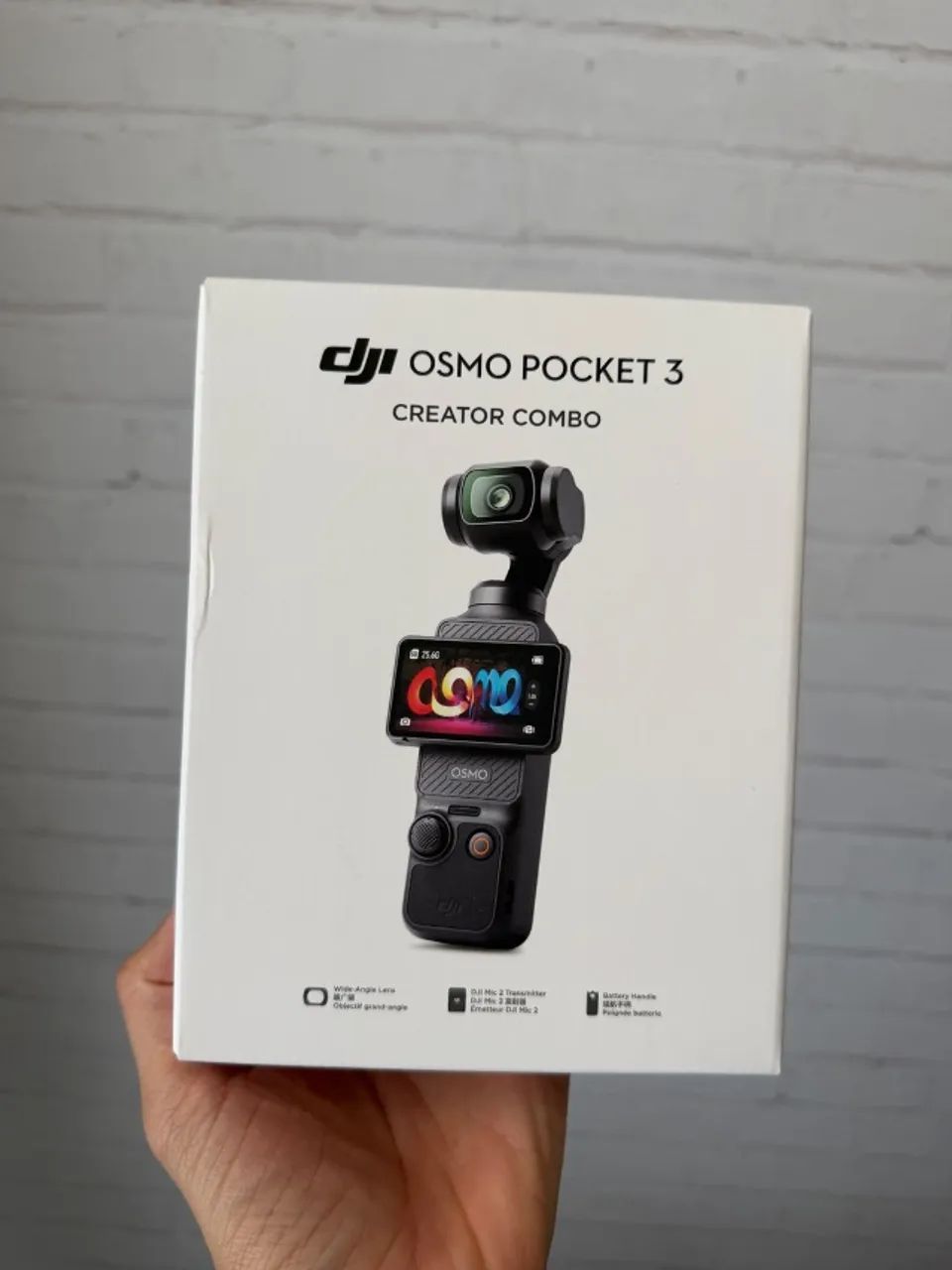 Câmera Dji Osmo Pocket 3 Creator Combo - Completa Youtuber