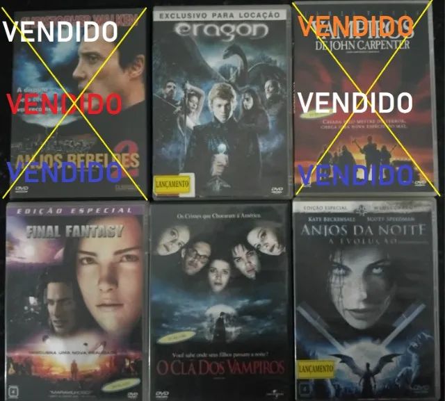 Filmes de terror em DVD - Diversos títulos - Foto 2