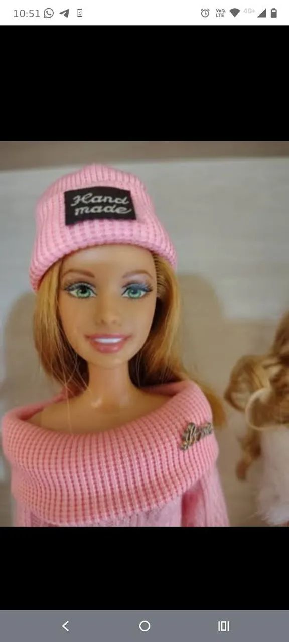 Barbie roupa rosa