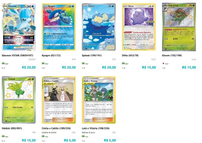 Cartas Pokémon originais / NM / DUVIDAS DM-PV - Foto 5