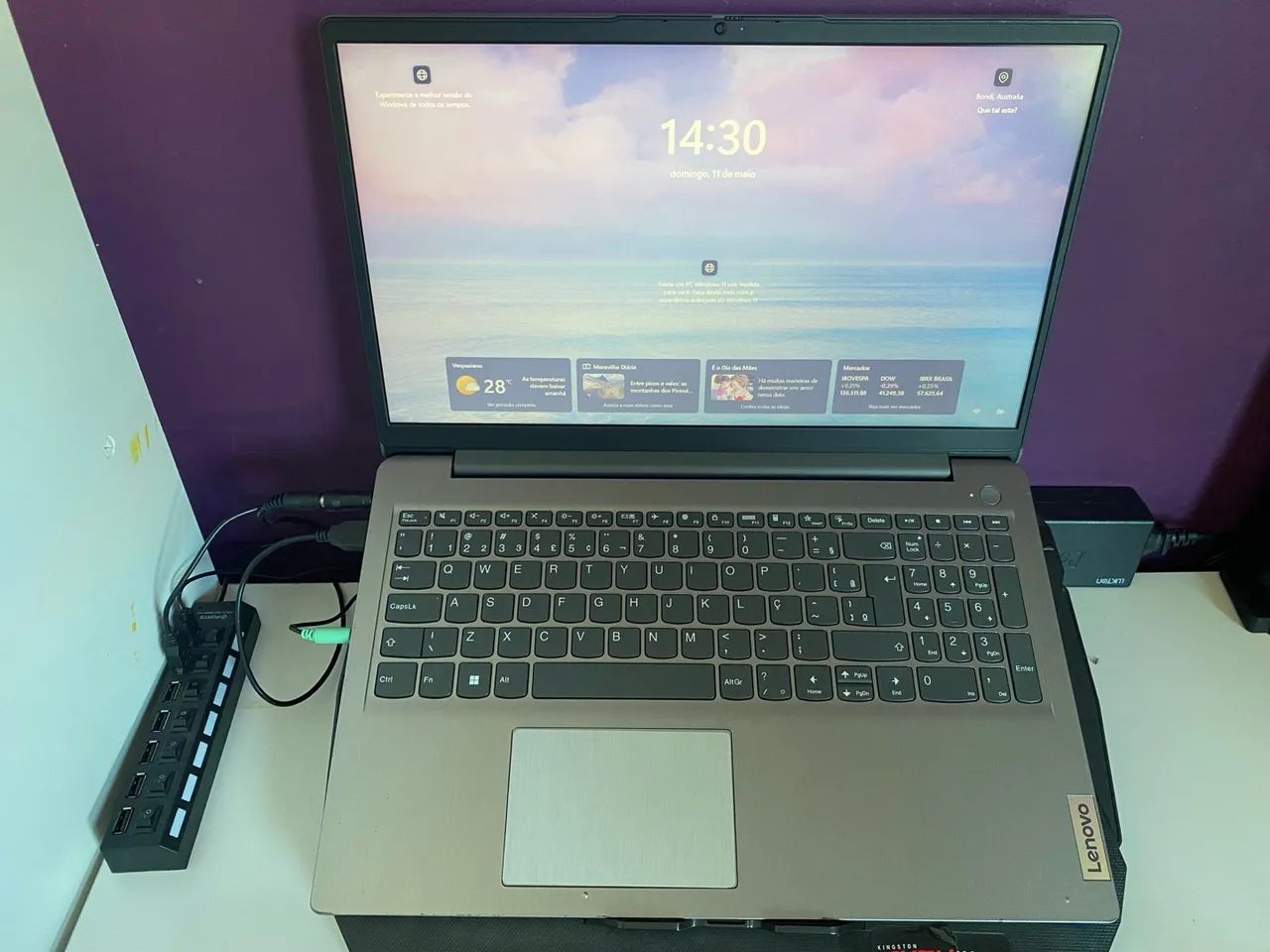 Notebook AMD Ryzen 7 5700U com Radeon Graphics - 20GB RAM - Foto 3