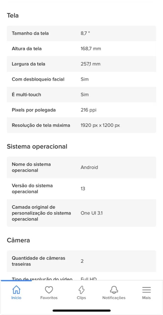 Tablet Samsung Galaxy Tab A7 Lite - Foto 4