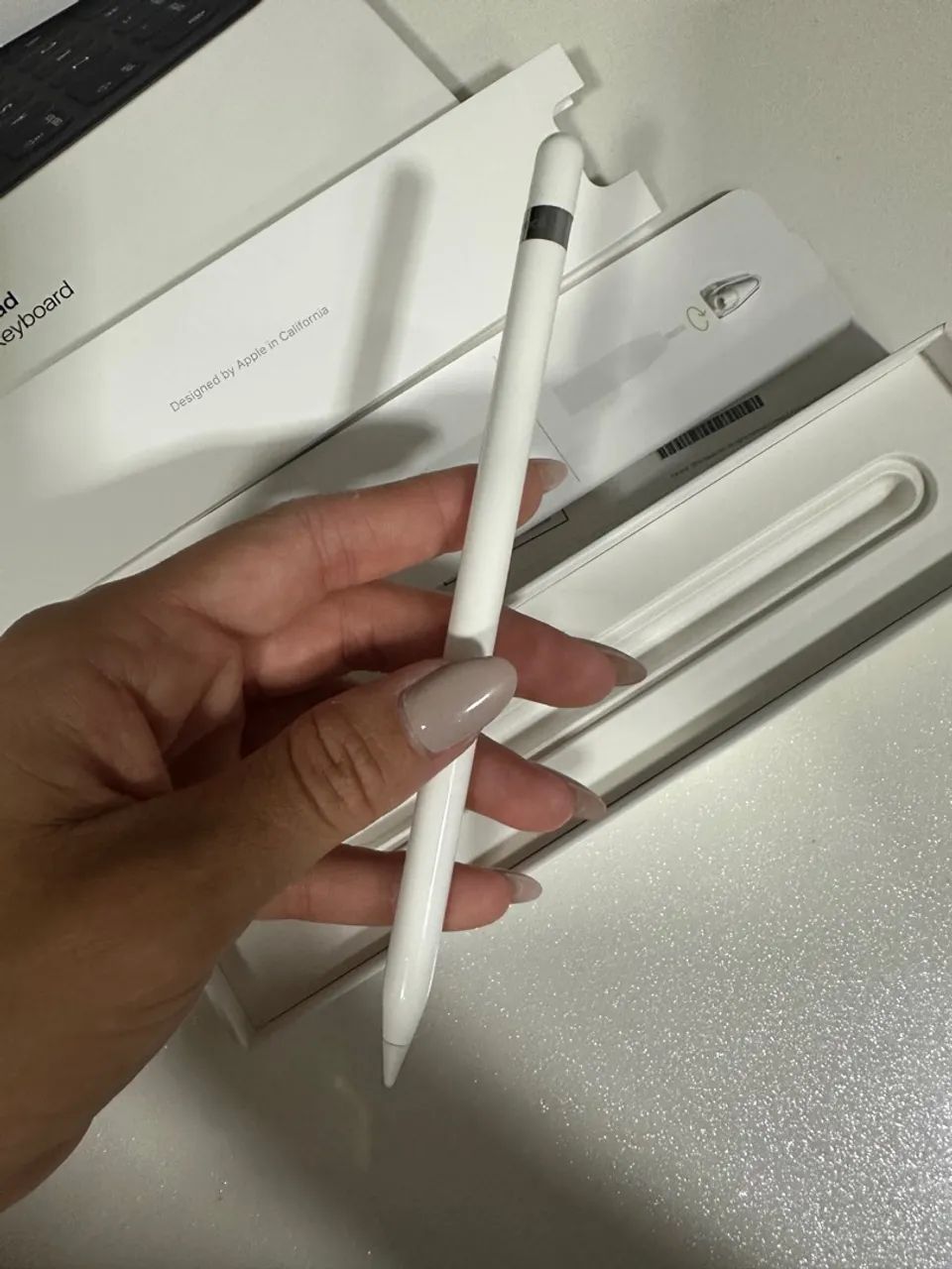 iPad 9 Geração - 256GB completo! Caneta e teclado Apple  - Foto 4