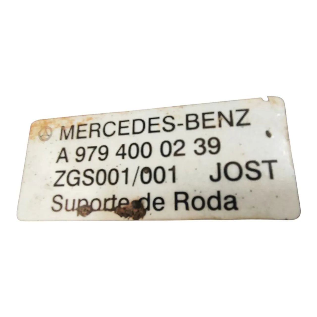 Suporte Do Estepe Original M. Benz Accelo 1016 915 815 E3547 - Foto 6