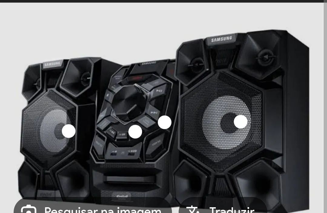 Mini System Samsung Potente e Moderno