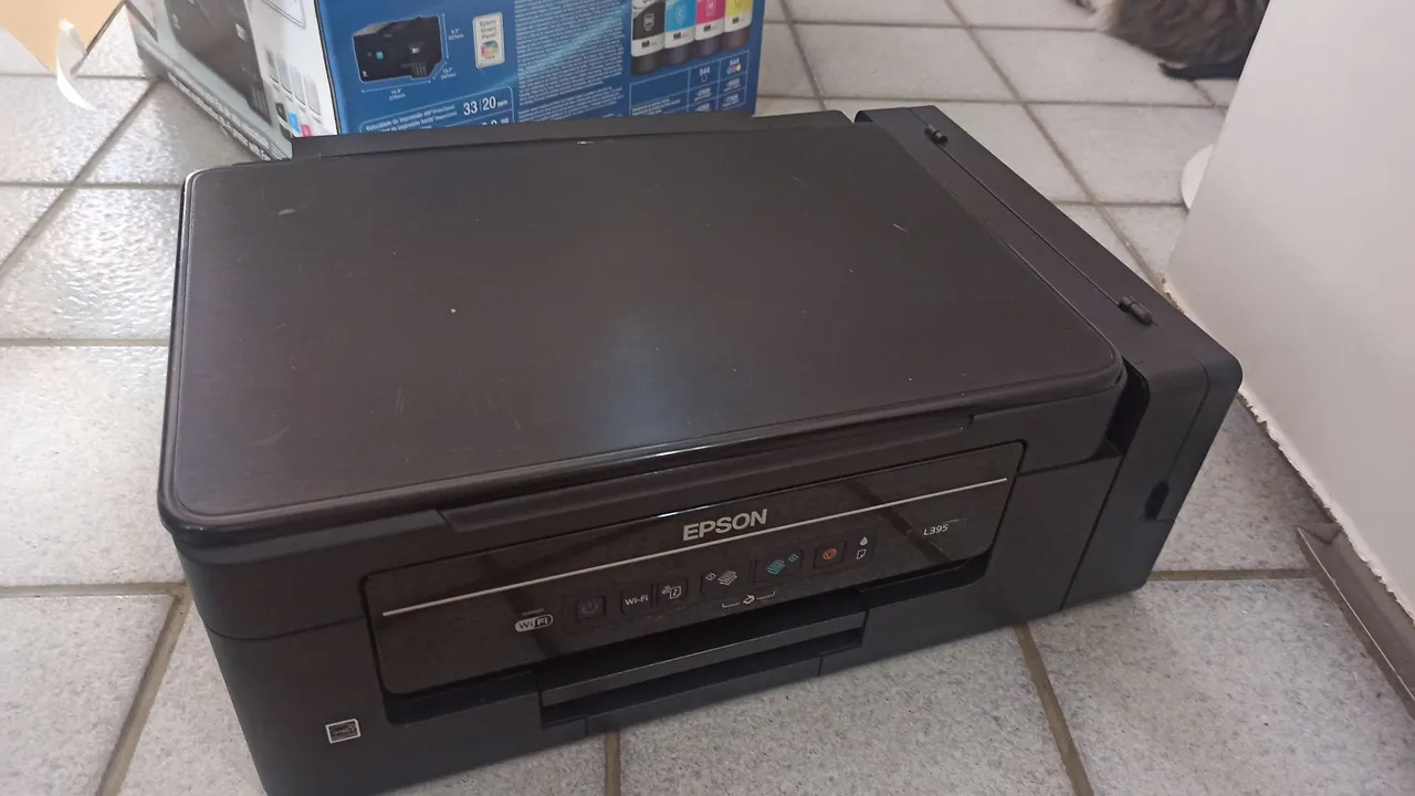 Impressora Epson L395- está com defeito para impressão