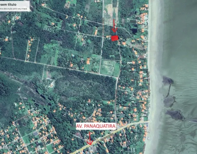 Terreno próximo à praia de Panaquatira 524,47 m²