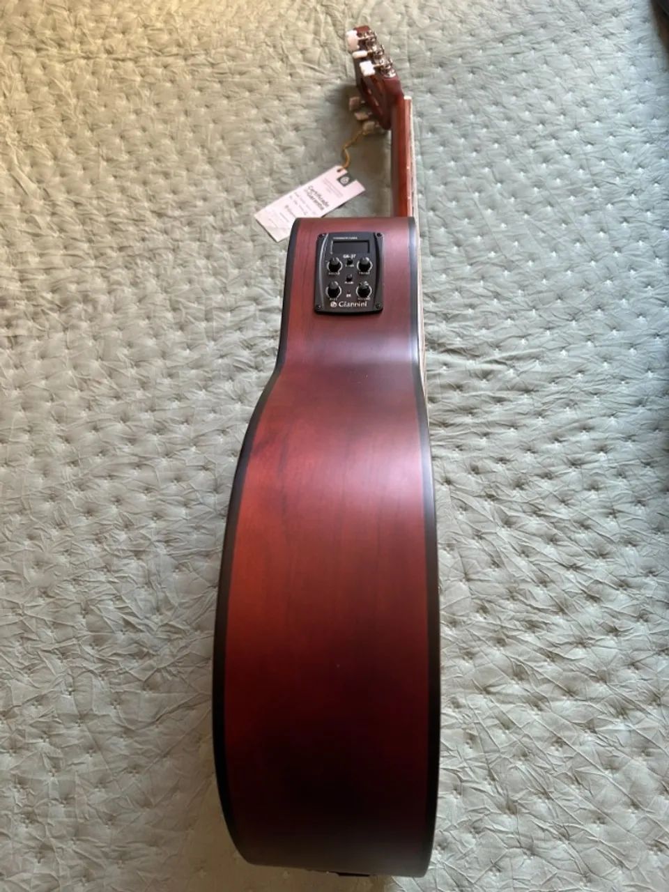 Violão Náilon Acústico Giannini Trovador NTR1 NS + Case Grátis - Foto 2