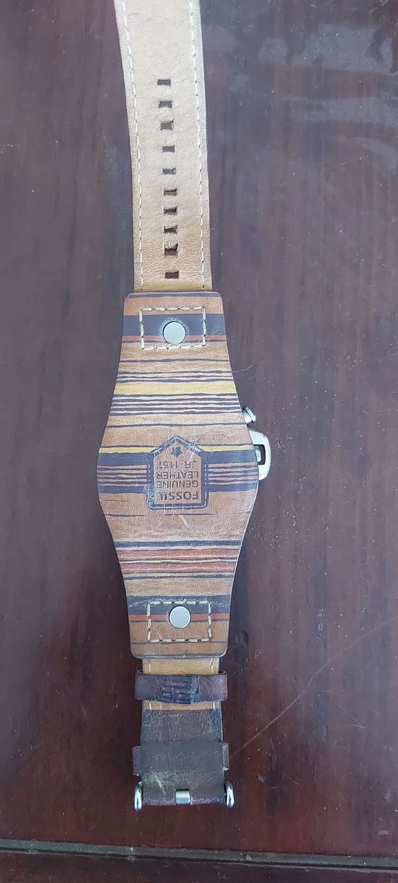 Relógio FOSSIL original - genuine leather JR - 1157 - Foto 5
