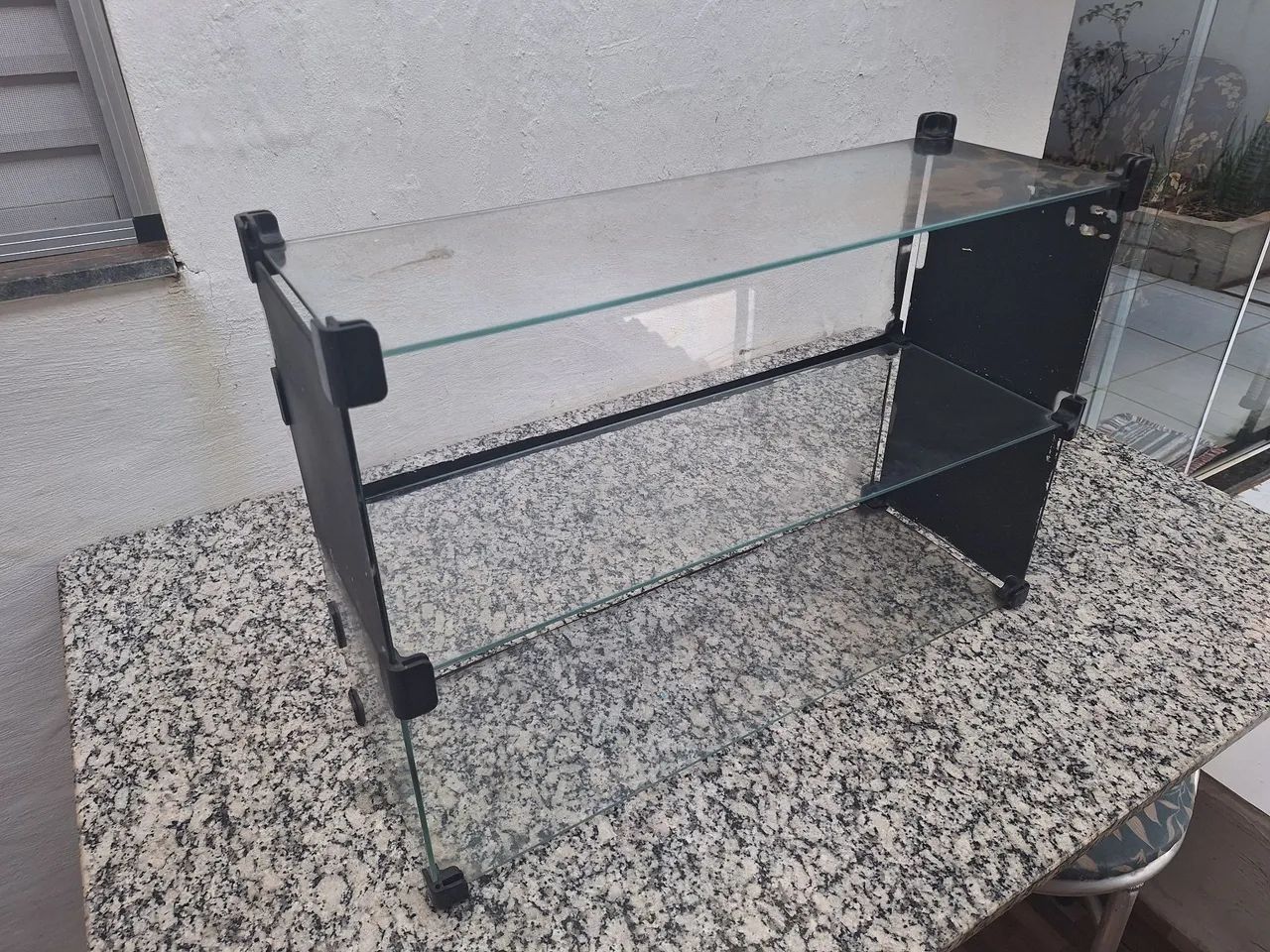Vitrine Baleiro de vidro