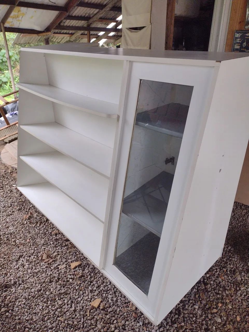 Balcão Expositor de Padaria em MDF - 2,80m × 1,35m x 66cm - Foto 2