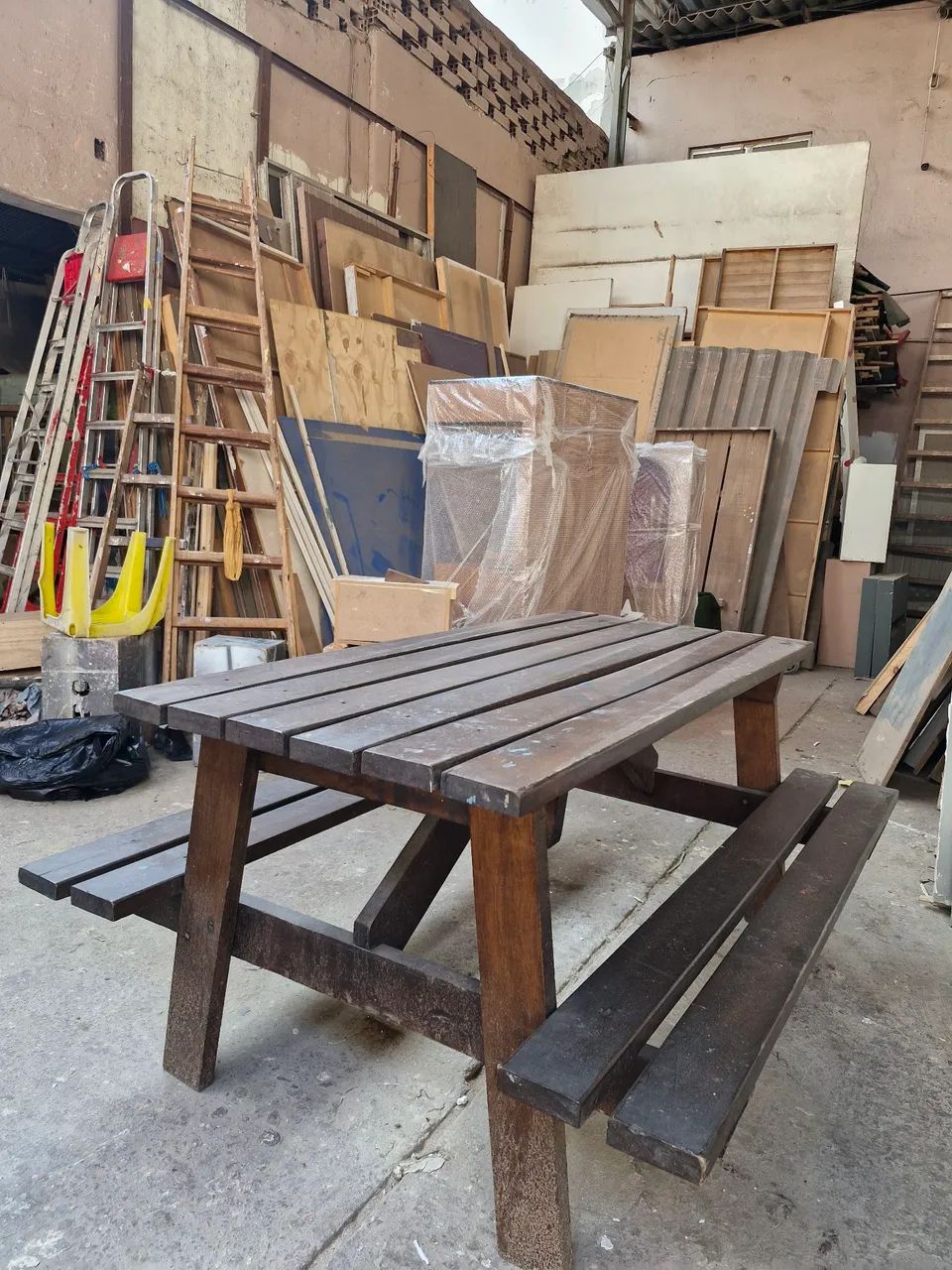 Mesa para refeitório ou piquenique  - Foto 4
