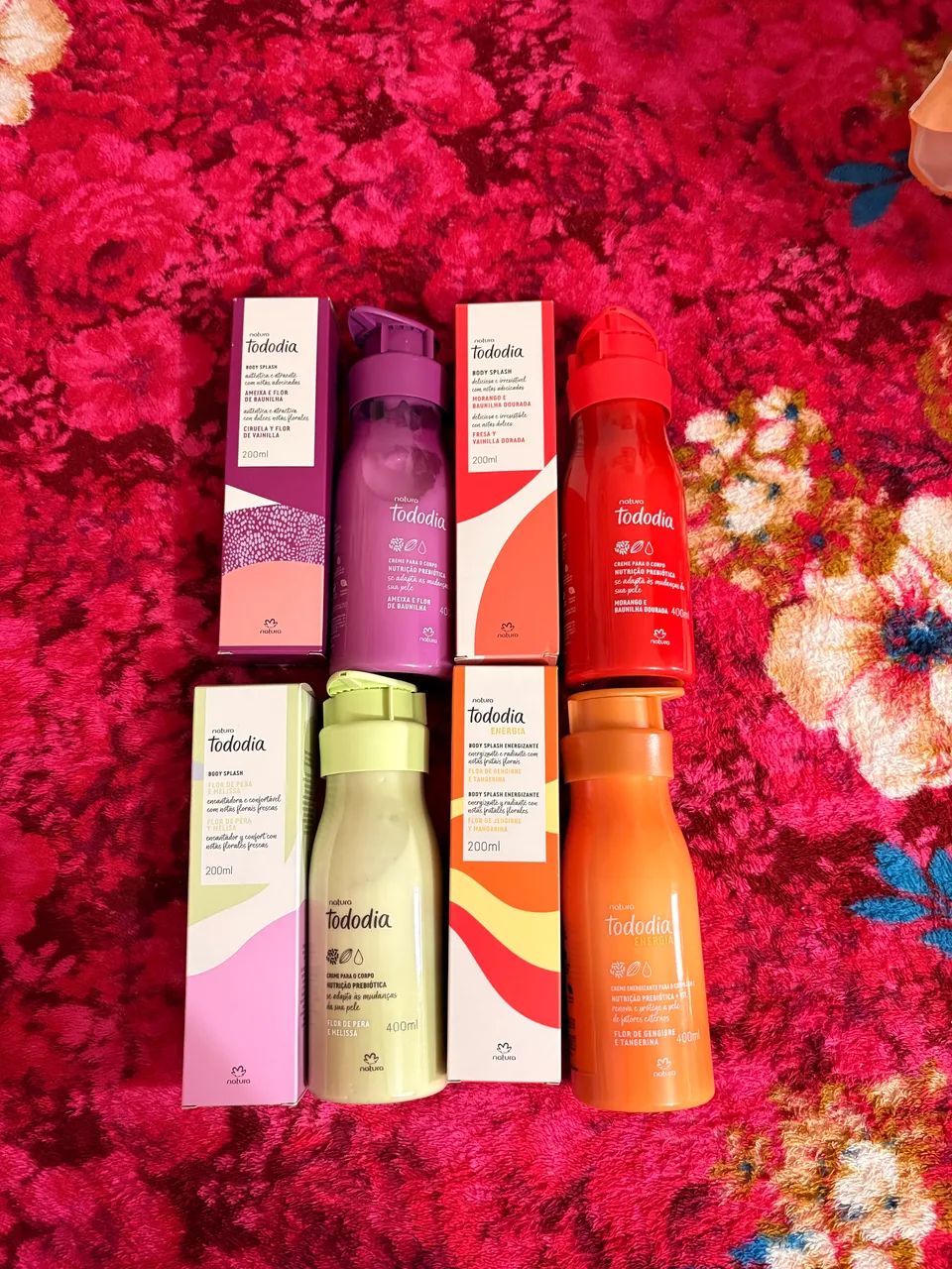 Kit body splash e hidratante natura  - Foto 2