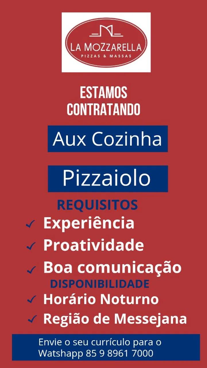 Vaga de Emprego 