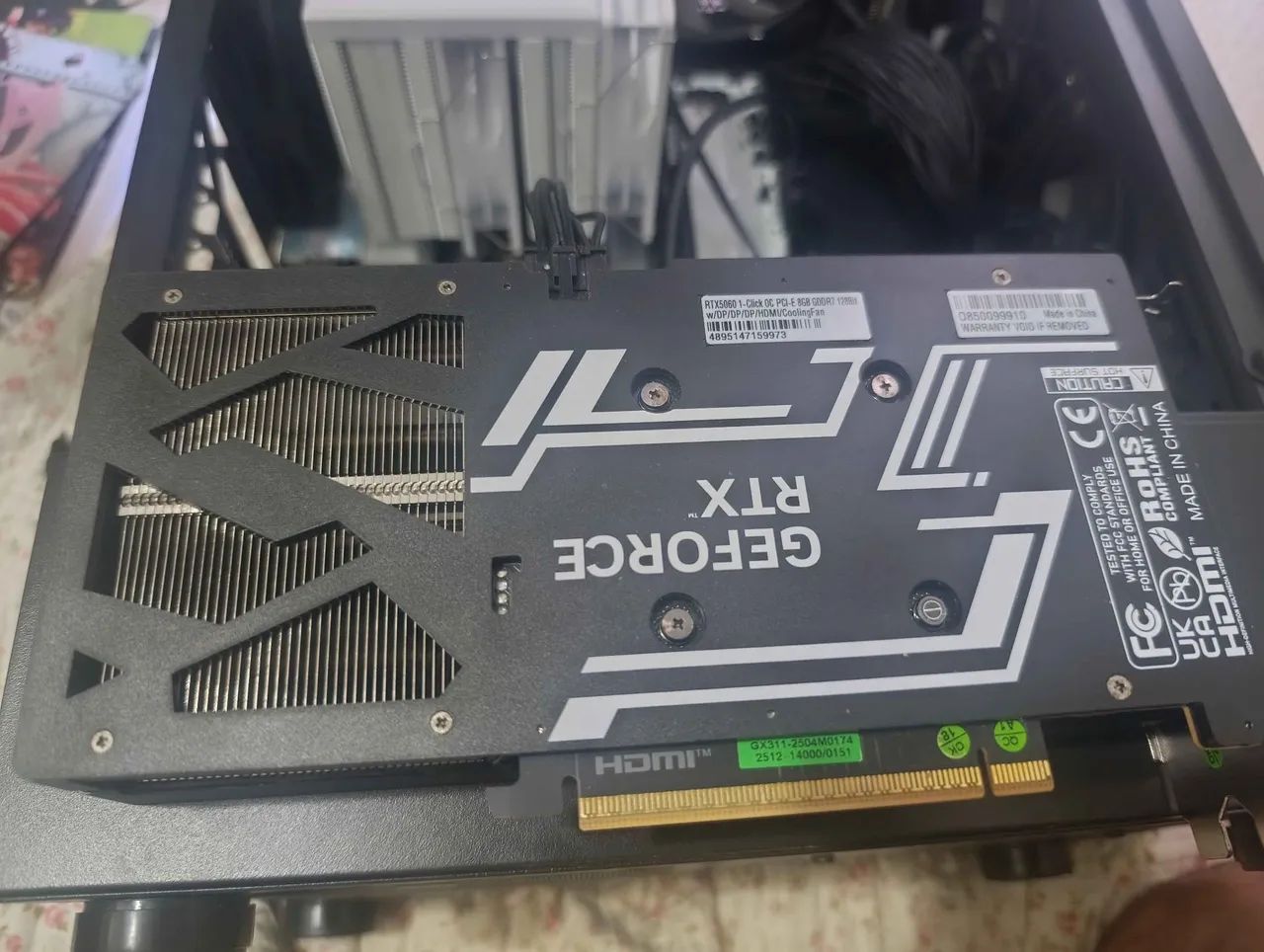 Rtx 5060 galax - 7 meses de uso - Foto 5