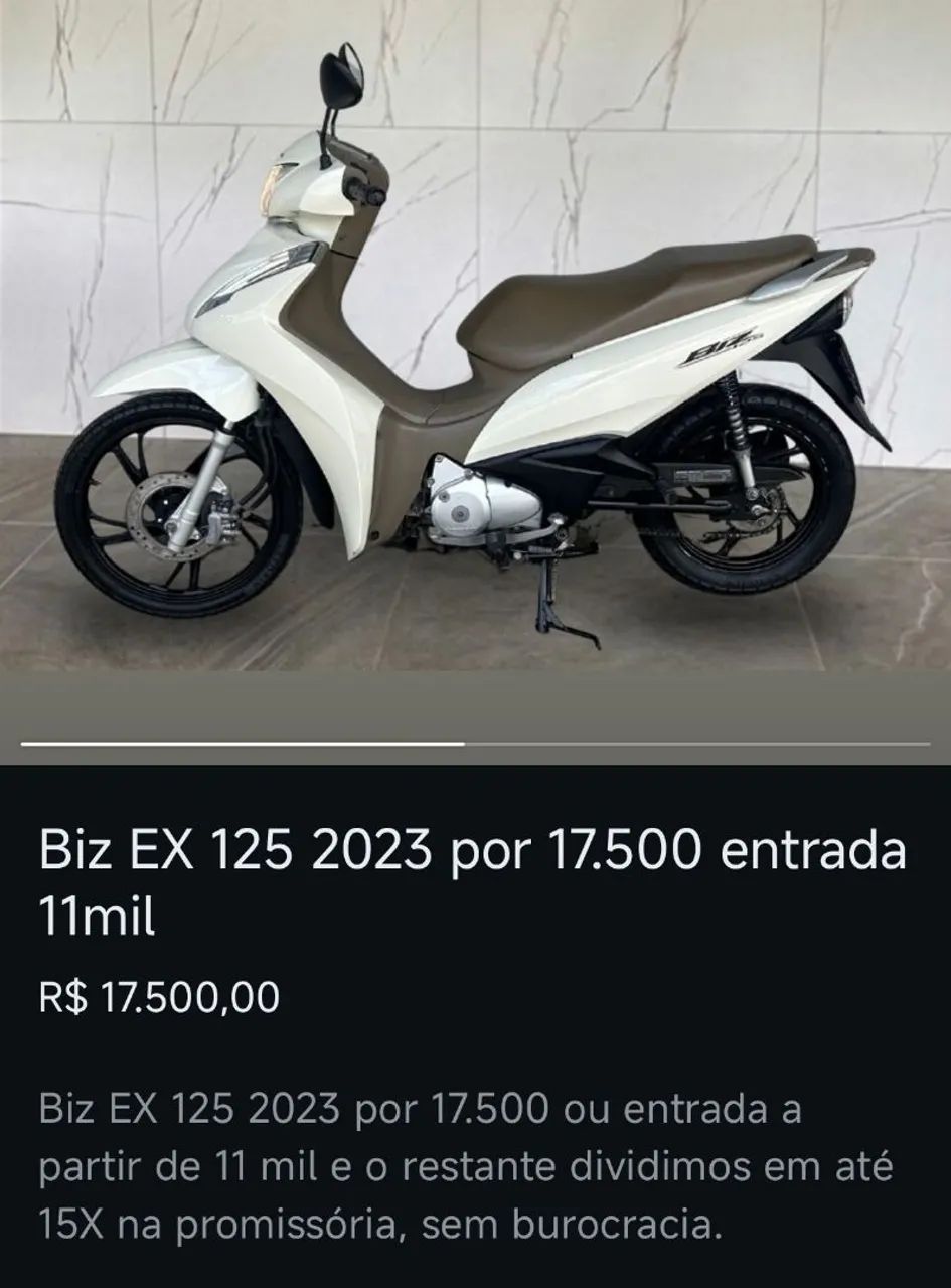 Motos com entrada+promissórias, vários modelos  - Foto 11