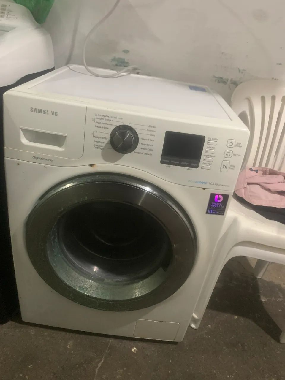 Vendo máquina de lavar Samsung Ecco bubble  - Foto 2