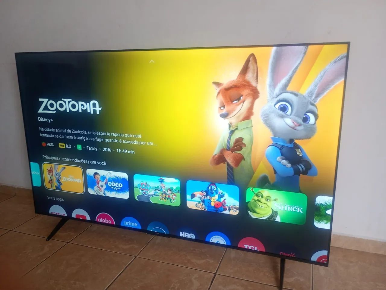 vendo essa tv 55 polegadas smart 4k  - Foto 5