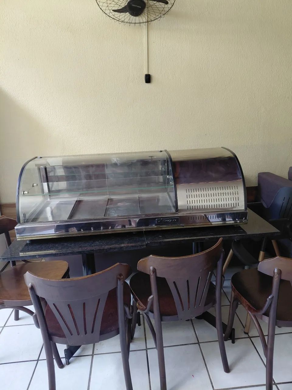 Vendo estufa refrigerado gelopar 120x45cm