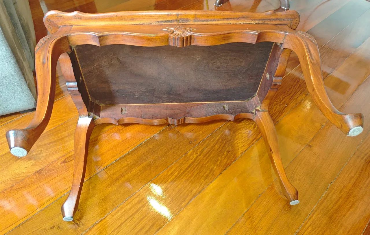 Mesa madeira maciça tipo inglesa - Foto 4