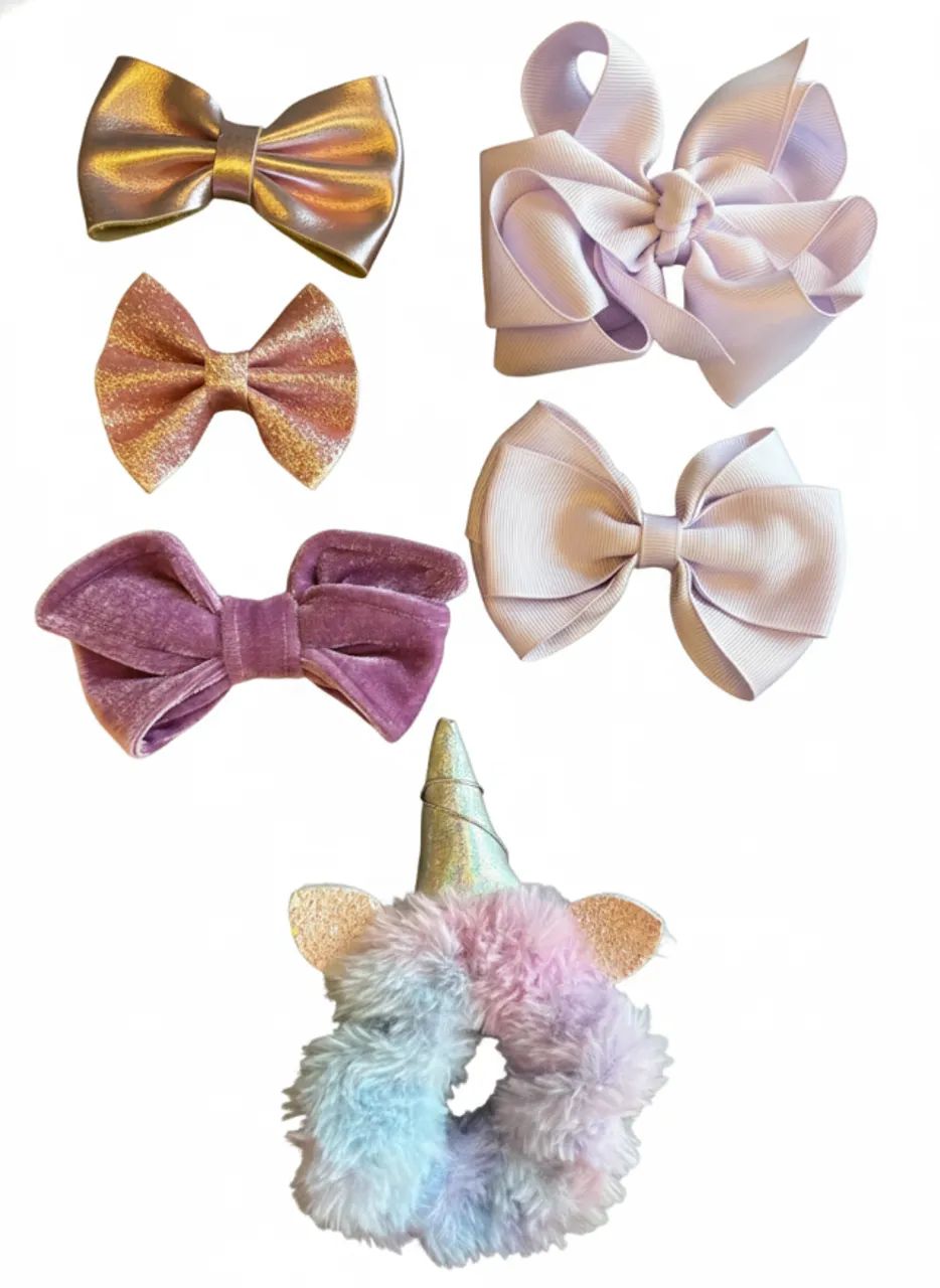 Laços de cabelo infantil