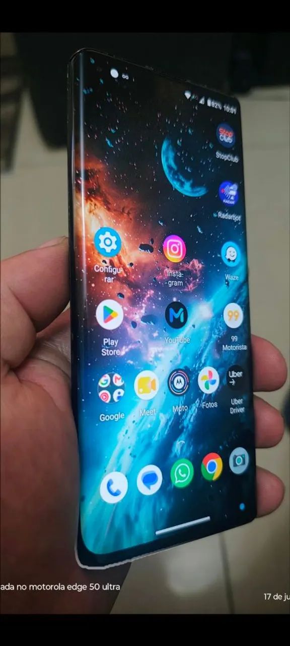 Motorola edge, vendo ou troco.