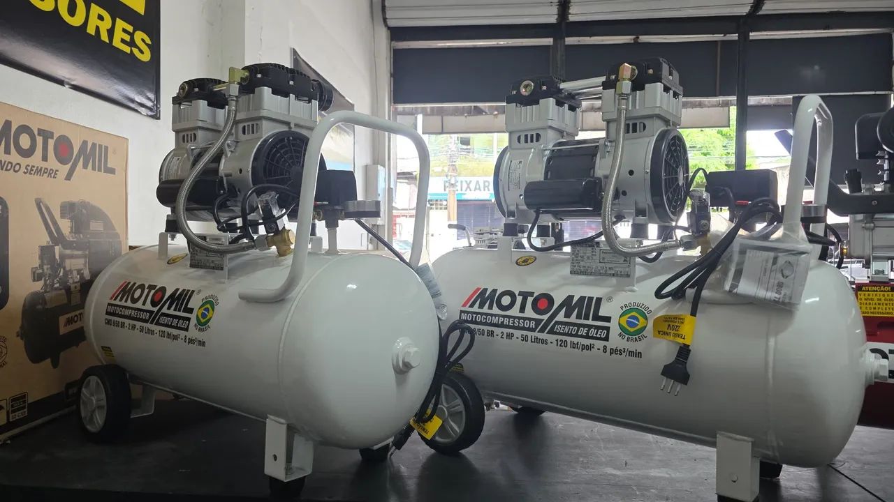 Compressor odontológico 50L  - Foto 4