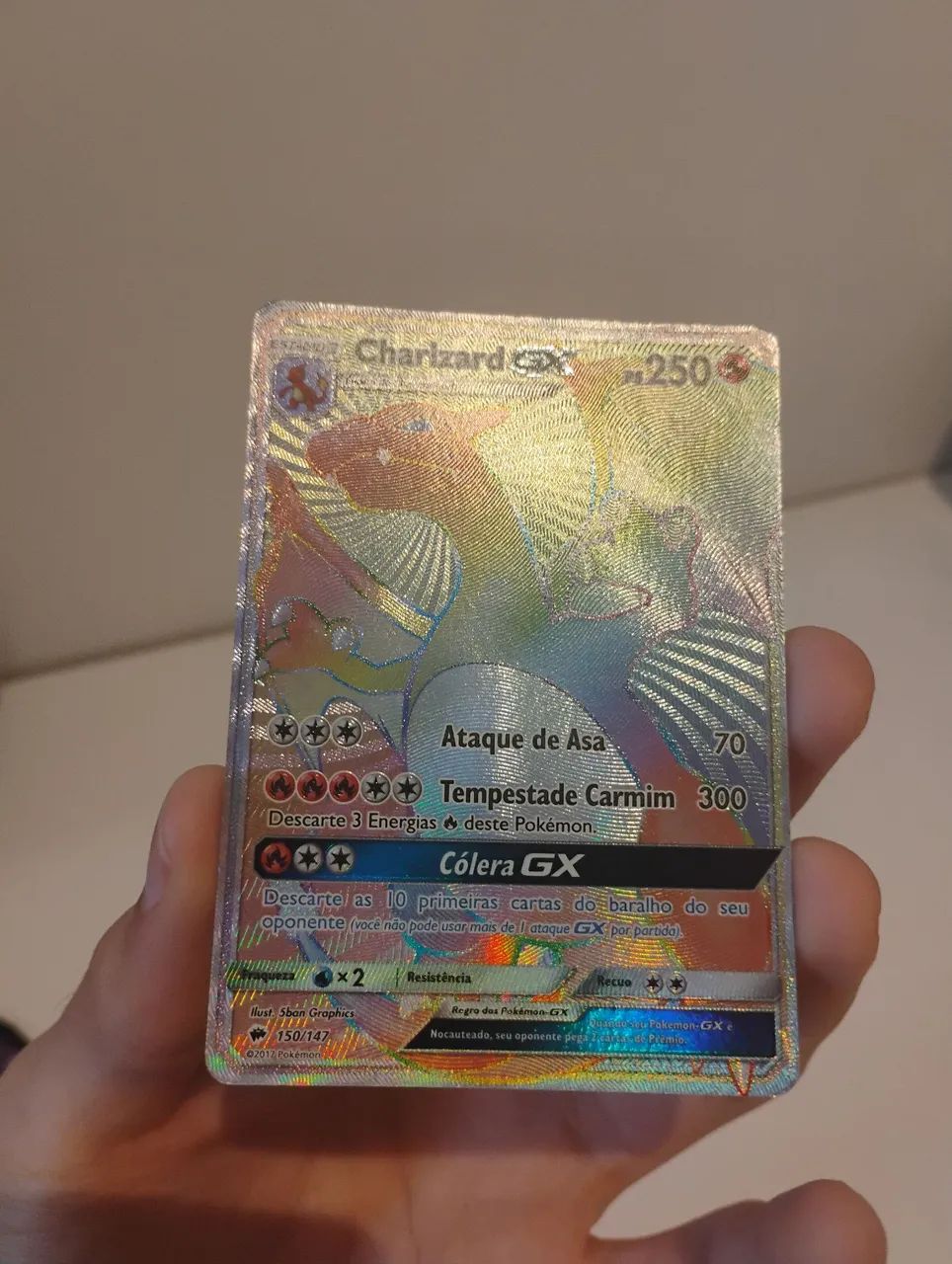 Carta pokémon: Charizard GX Rainbow  - Foto 2