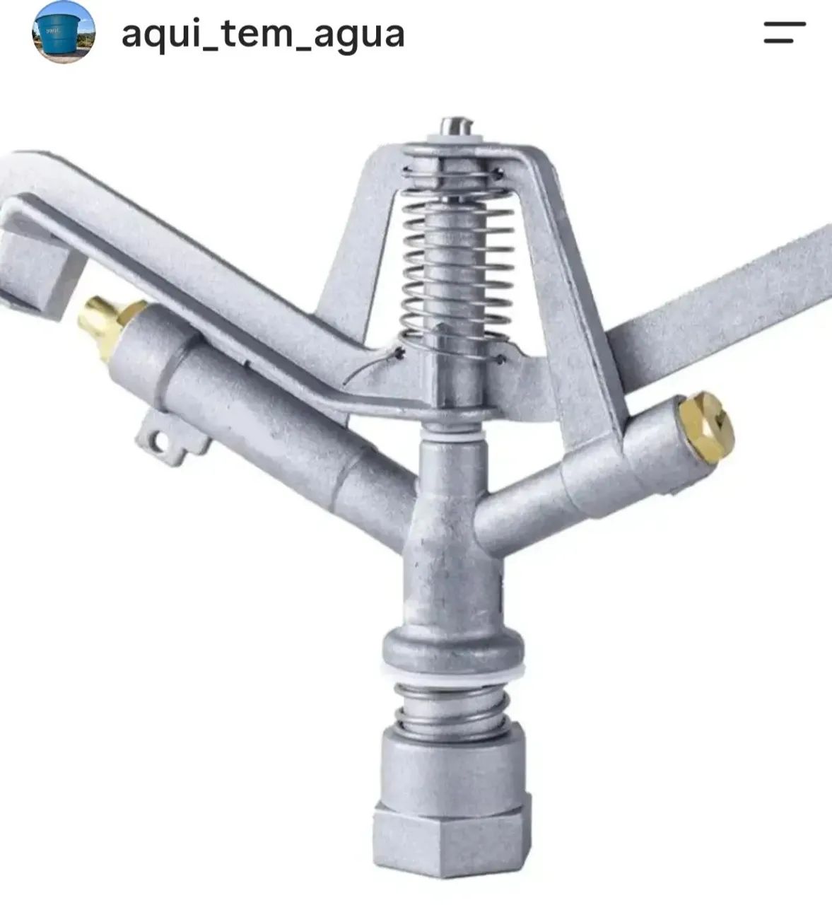 Asspersor Irrigação 