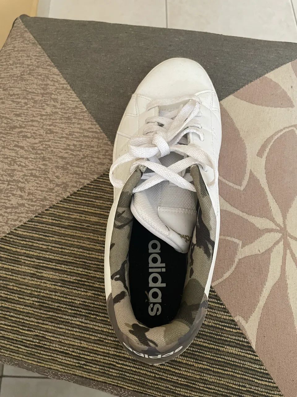 Tênis Adidas Branco 42 - Foto 4