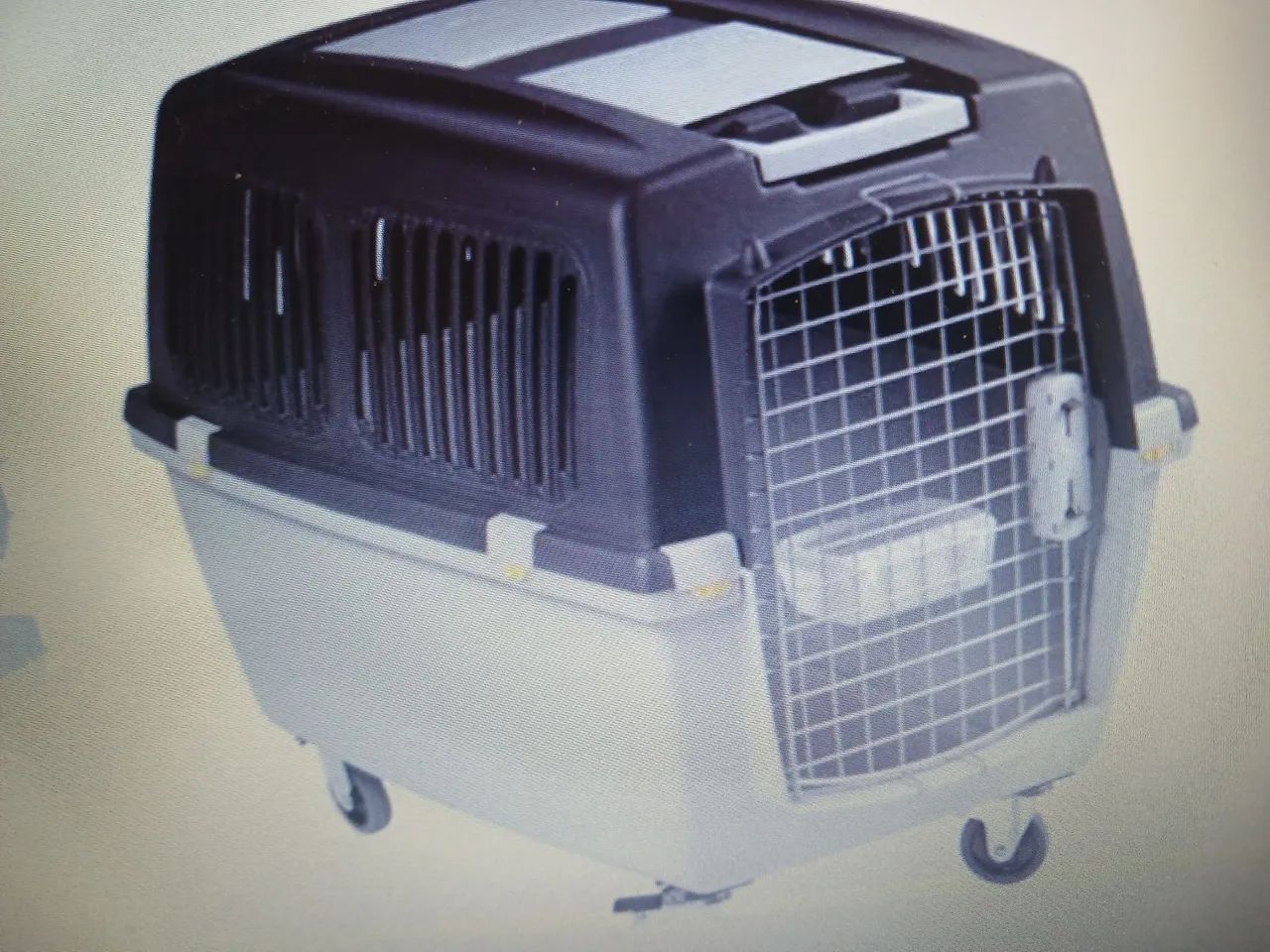 Caixa (kennel) para transporte de cães. - Foto 2