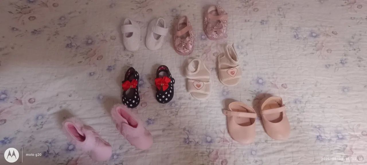 Kit com 6 pares de sapato RN 