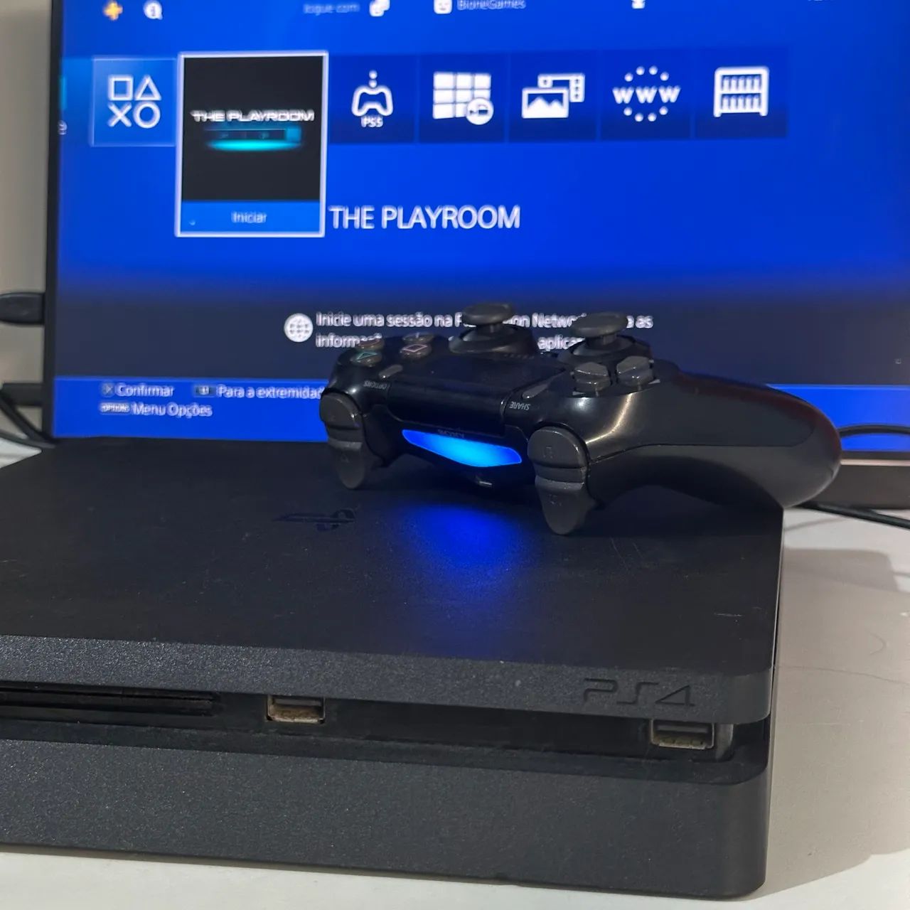 PS4 Slim 1Tb Usado  - Foto 2