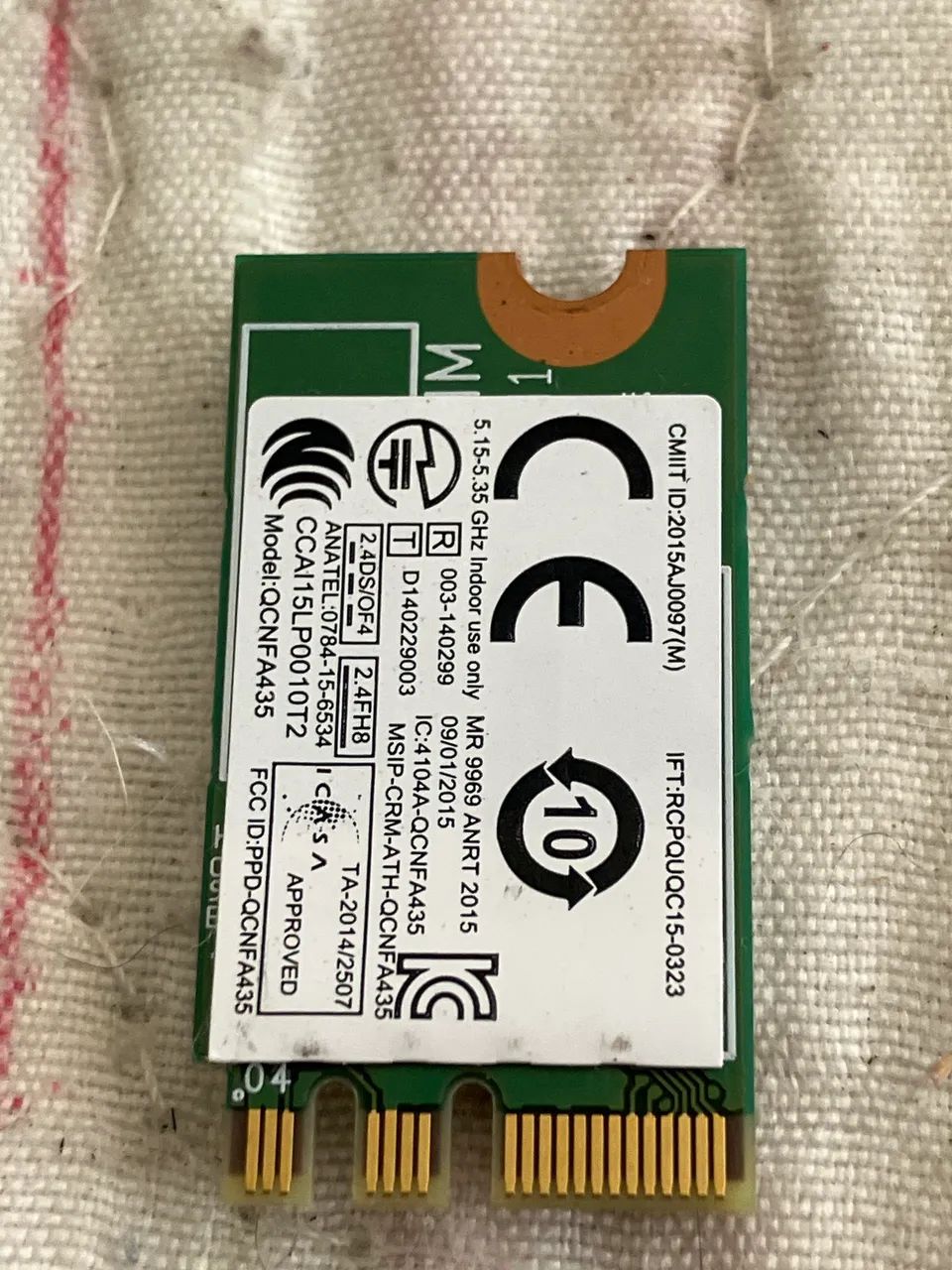 Placa Wi-Fi Atheros QCNFA435  - Foto 3