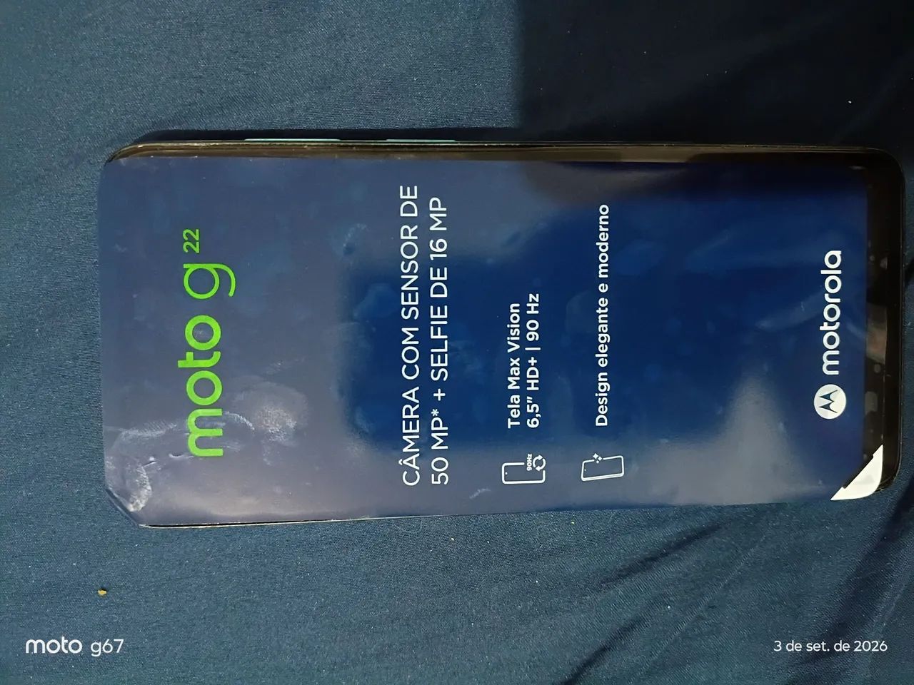 Smartphone motog22(Léia a descrição) - Foto 4