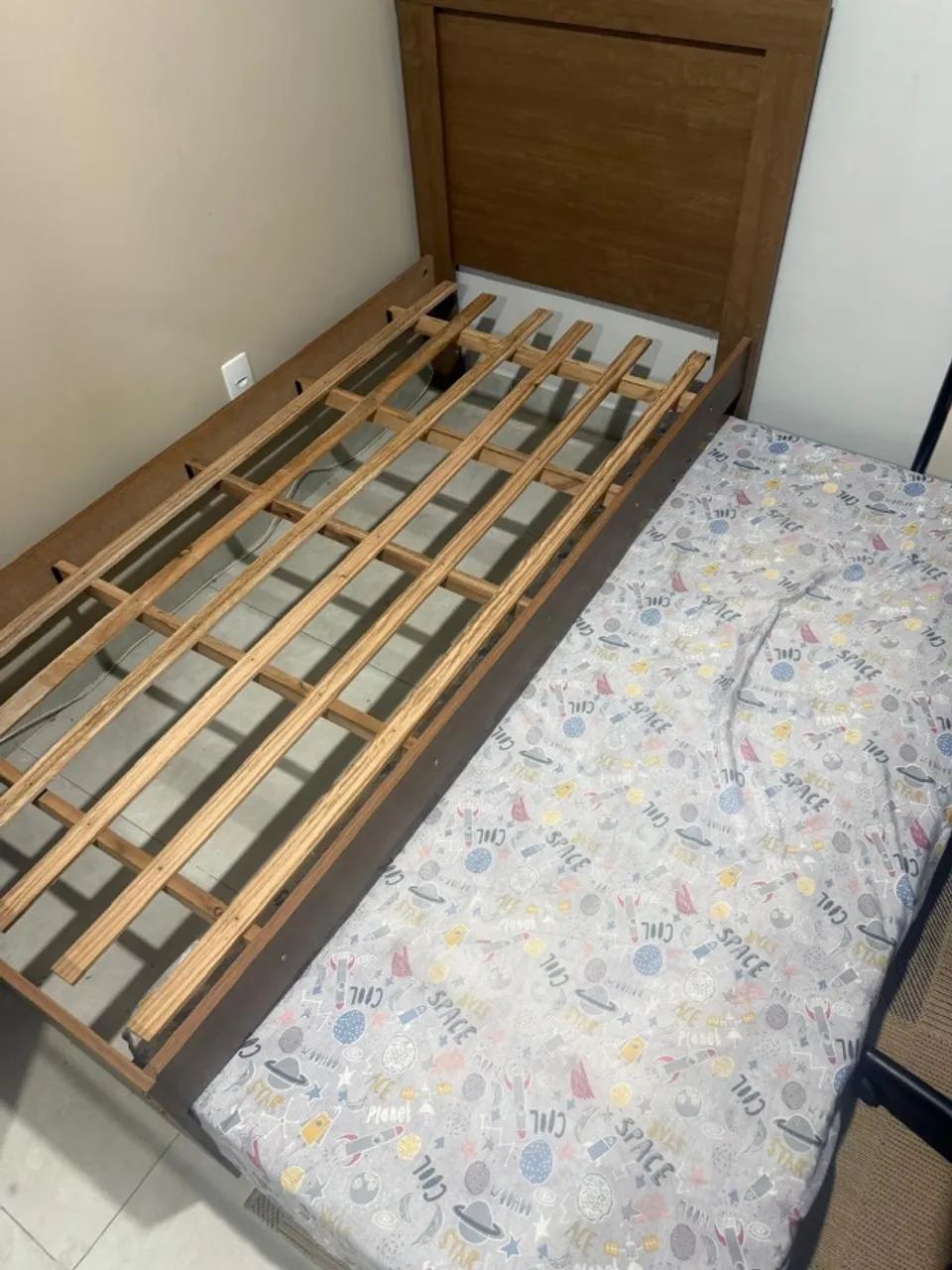 Cama Solteiro c/ Cama Auxiliar - Foto 2