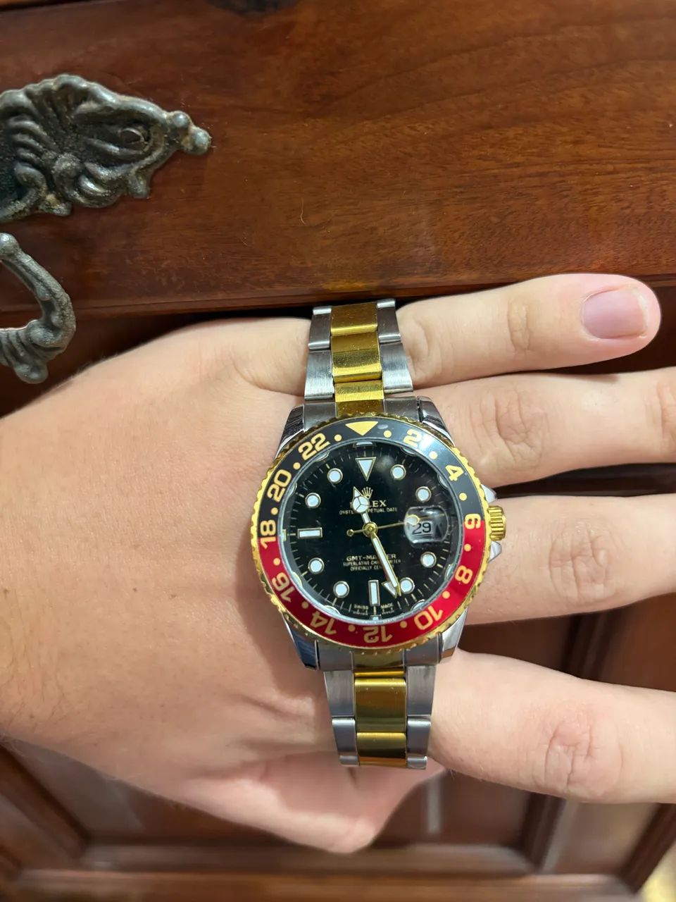 Relógio Rolex Bateria com Caixa  - Foto 2