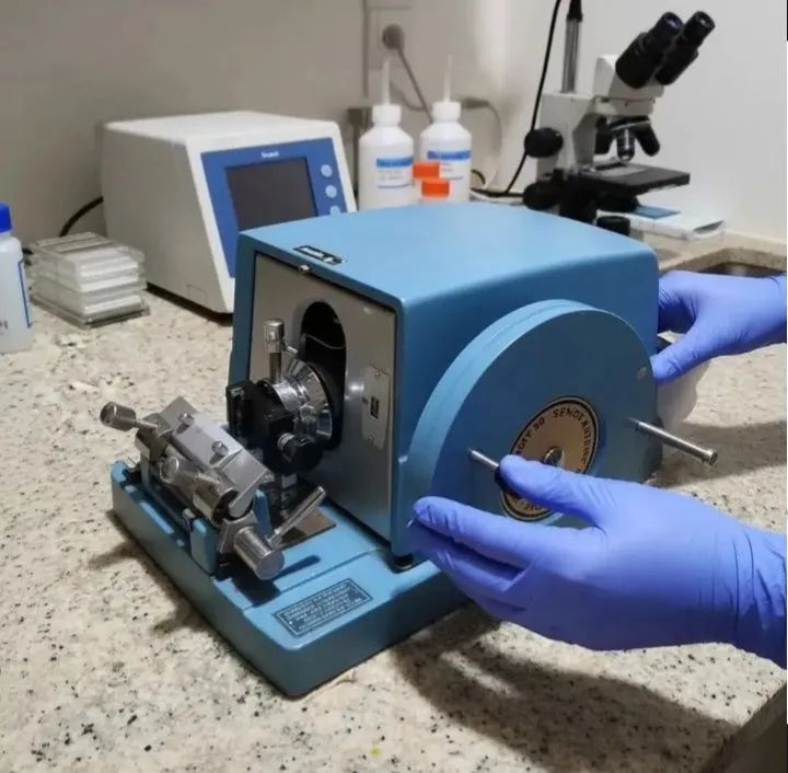 Microtomo + 5 acessórios + Caixa de Transporte